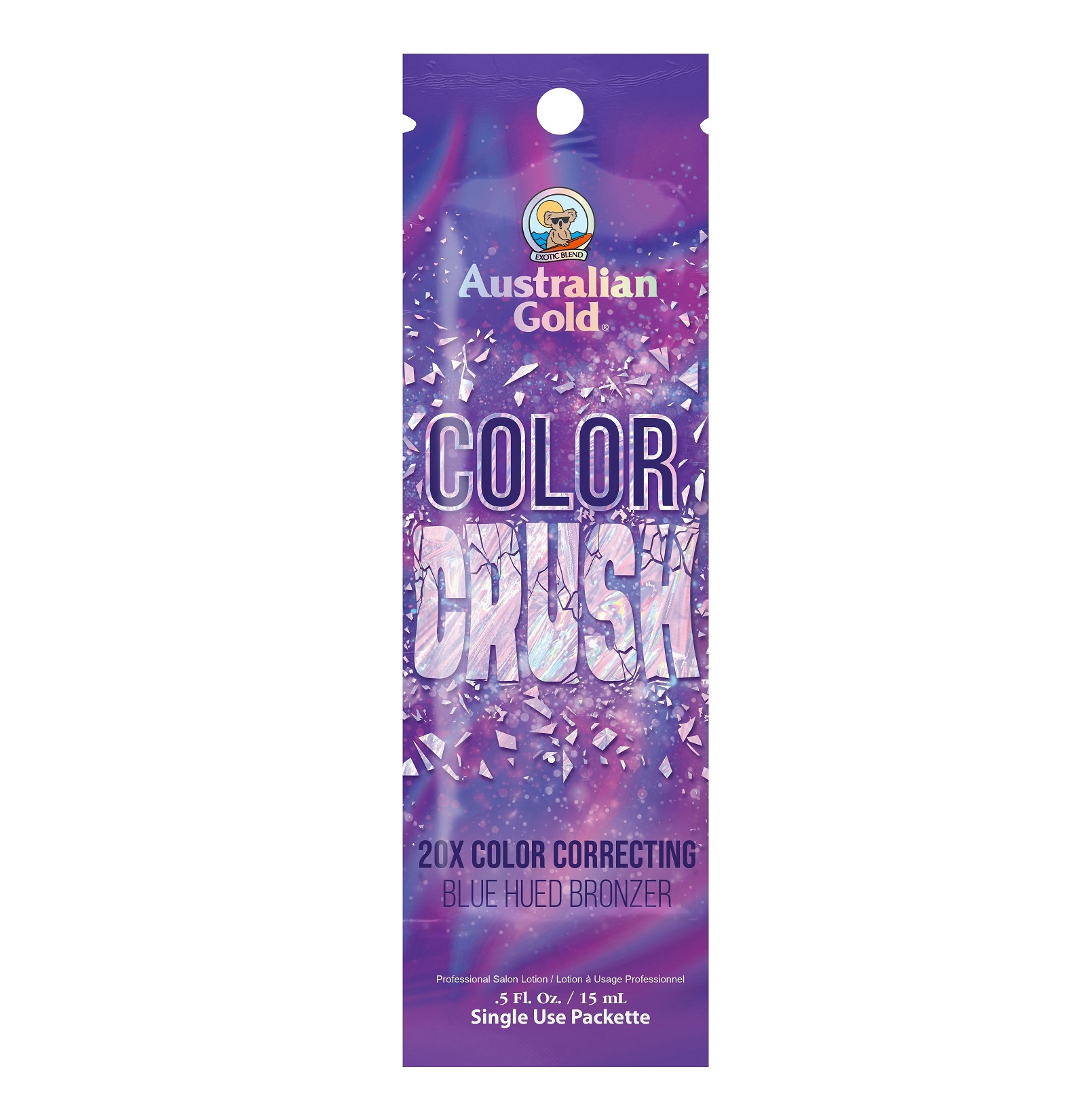 Φακελάκι Tanning Lotion, Color Crush 15ml - Australian Gold