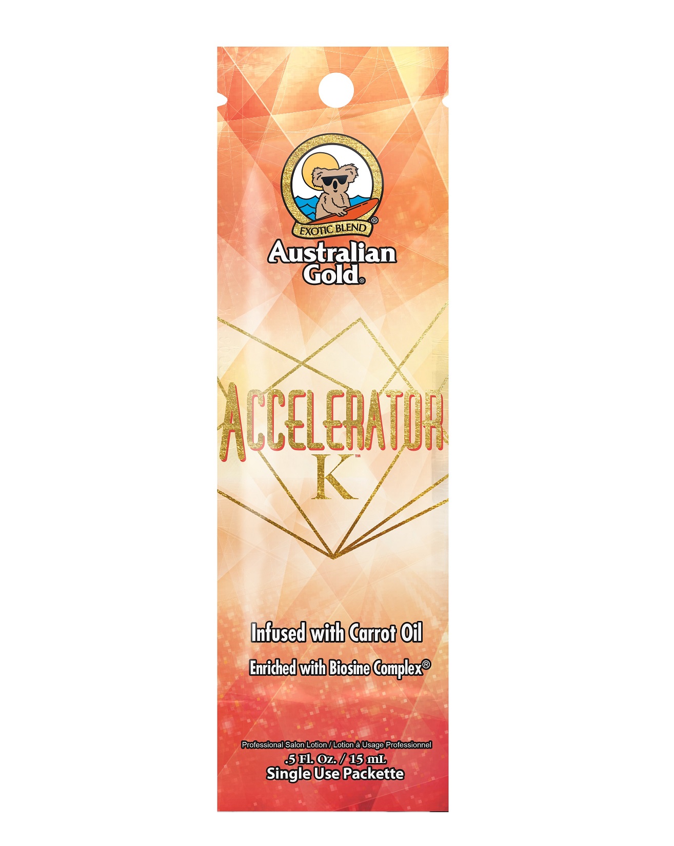 Φακελάκι Tanning Accelerator K, Intensifier 15ml - Australian Gold