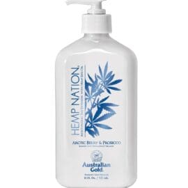Berries &amp; Prosecco Ενυδατική λοσιόν διατήρησης &amp; ανάπτυξης μαυρίσματος, Hemp Nation 535ml