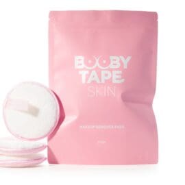 3 Οργανικά επιθέματα ντεμακιγιάζ στήθους &amp; προσώπου, επαναχρησιμοποιήσιμα – Booby Tape