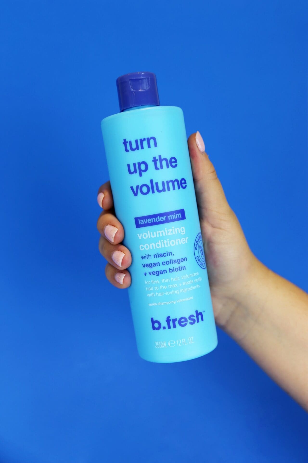 Conditioner για όγκο 355ml με άρωμα λεβάντα & μέντα, Turn up the volume - BFresh - Image 2