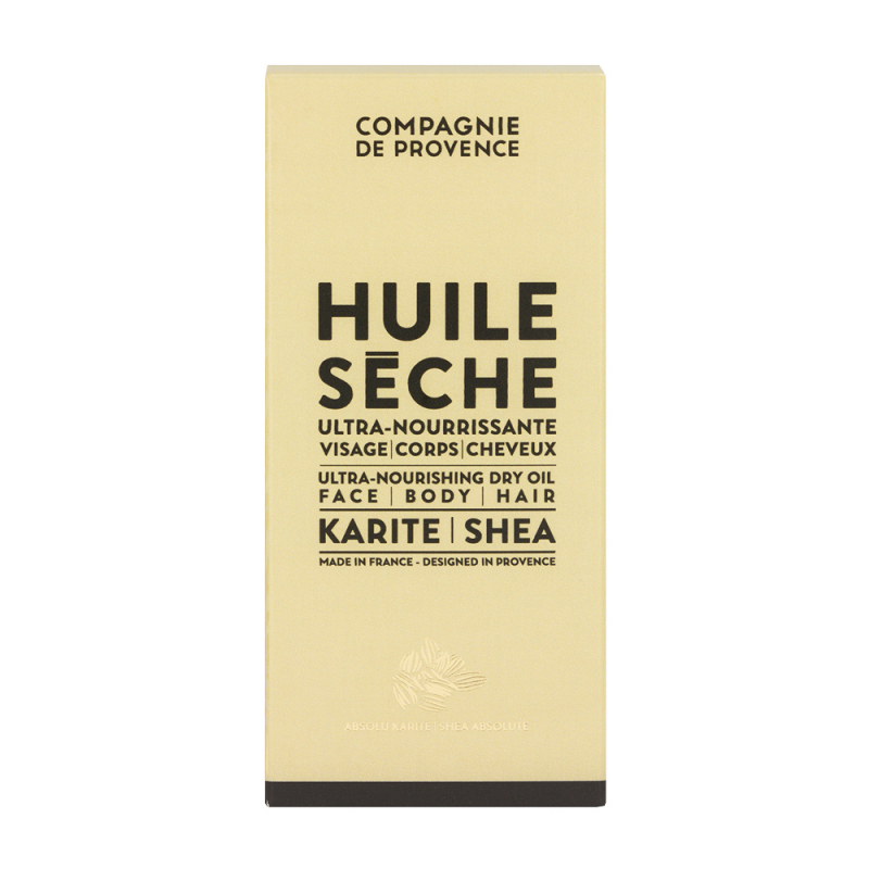 Ξηρό λάδι πολλαπλής χρήσης, Karite 100ml - Compagnie de Provence - Image 2