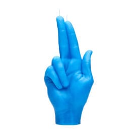 Κερί χειρονομίας, Gun Fingers Μπλε 360gr – CandleHand