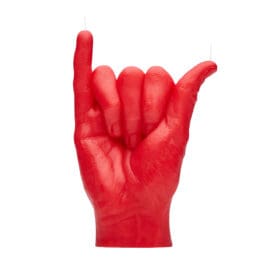 Κερί χειρονομίας, Shaka Κόκκινο 350gr – CandleHand