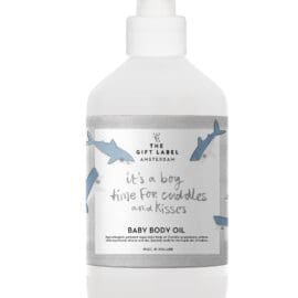 It&amp;apos;s a boy, 250ml Vegan Βρεφικό λάδι σώματος – The Gift Label