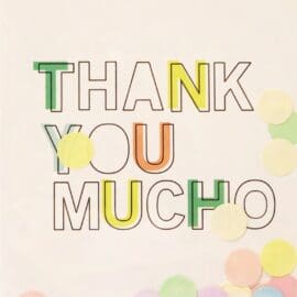 Ευχετήρια Κάρτα, thank you – The Gift Label