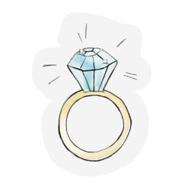 Ring – Cut- out Ευχετήρια κάρτα – The Gift Label