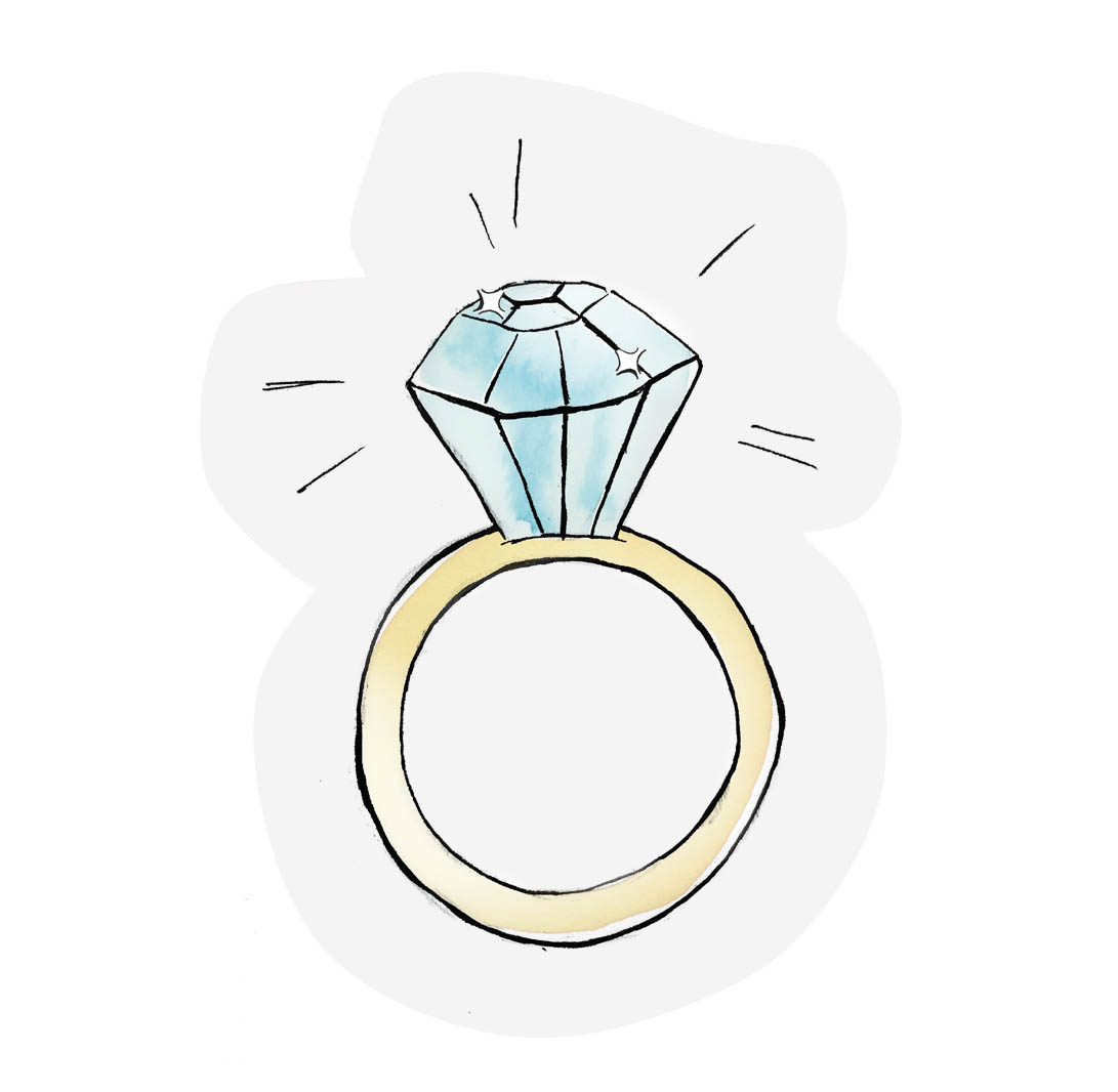 Ring - Cut- out Ευχετήρια κάρτα - The Gift Label