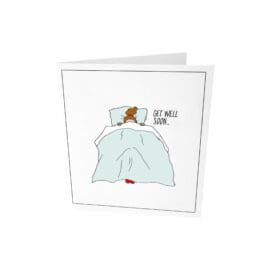 Ευχετήρια κάρτα, get well soon – The Gift Label