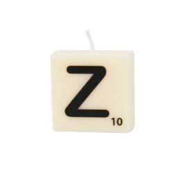 Γράμμα Z – Κεράκι κύβος 4x4cm – The Gift Label