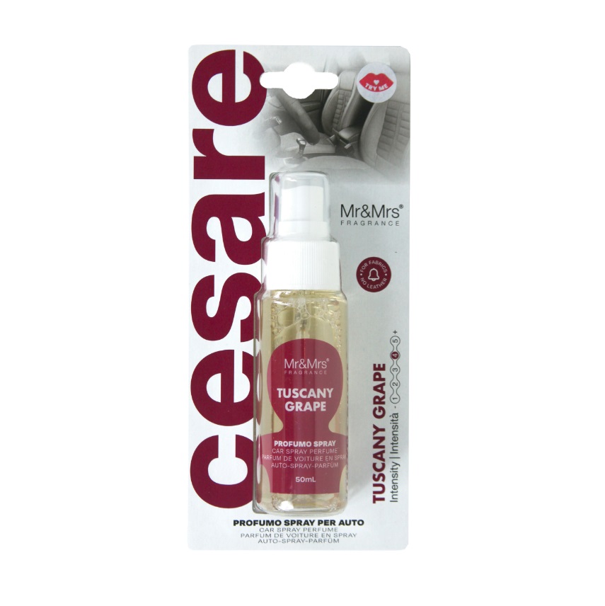 Αρωματικό σπρέι αυτοκινήτου 50ml, Cesare Tuscany Grape - Mr&Mrs Fragrance - Image 2