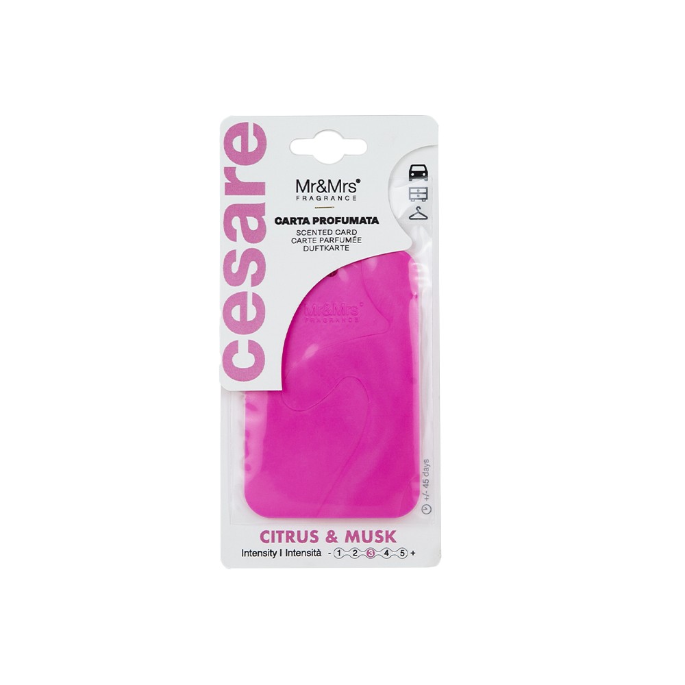 Αρωματική κάρτα, Cesare Citrus & Musk - Mr&Mrs Fragrance - Image 2