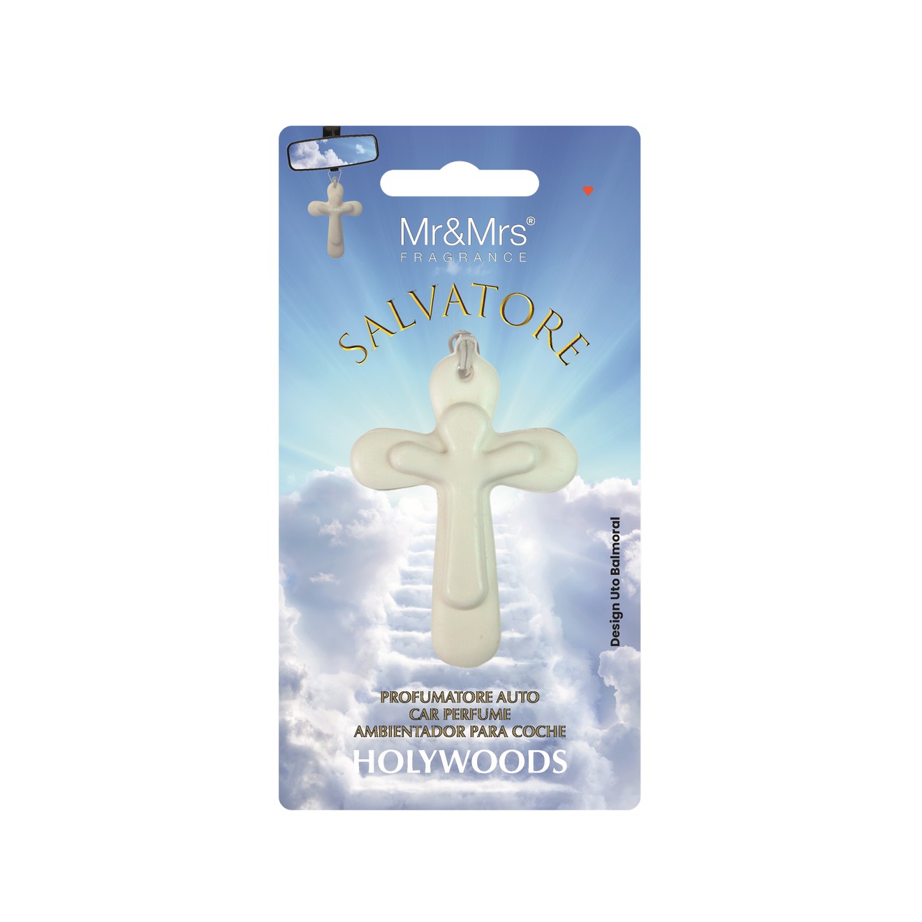 Salvatore White Αρωματικό Αυτοκινήτου, Holy Woods - Mr&Mrs Fragrance - Image 2