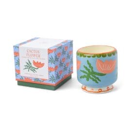 A dopo Κεραμικό κερί σόγιας, Cactus Flower 226gr Flower – Paddywax