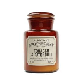 Κερί Apothecary, Tobacco &amp; Patchouli 226gr – Paddywax