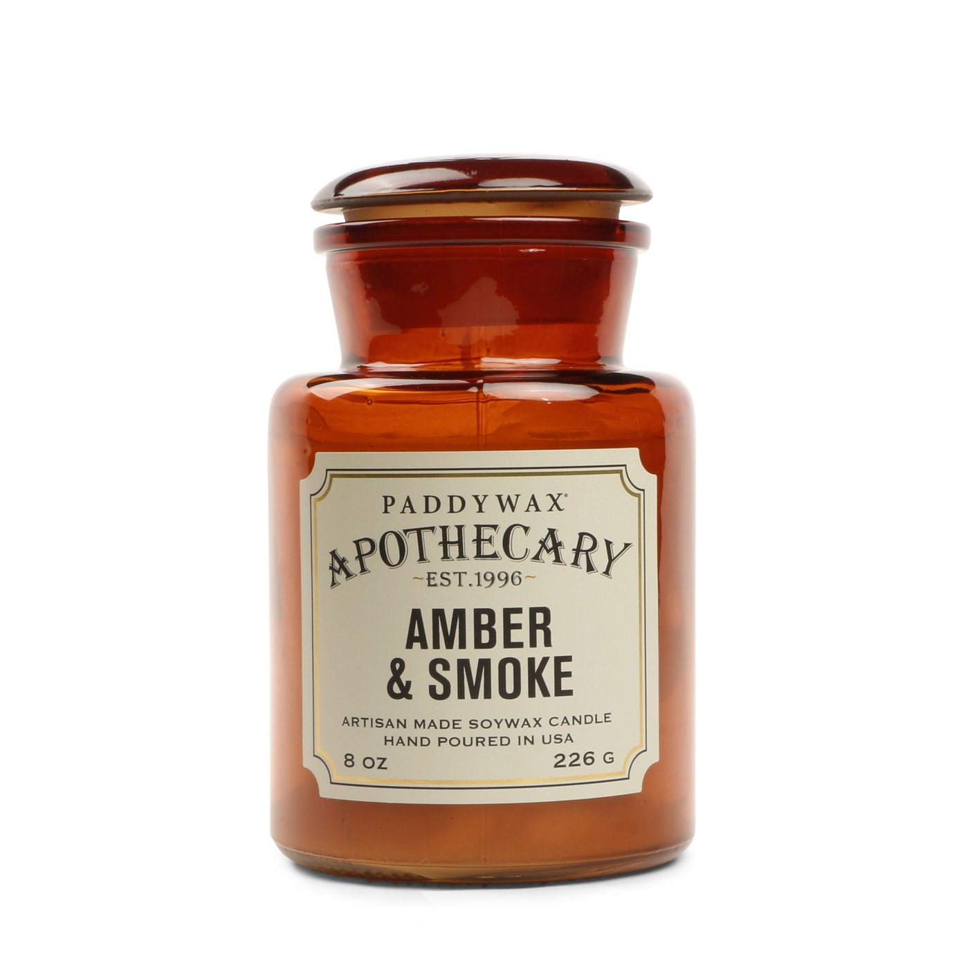 Κερί Apothecary, Amber & Smoke 226gr - Paddywax