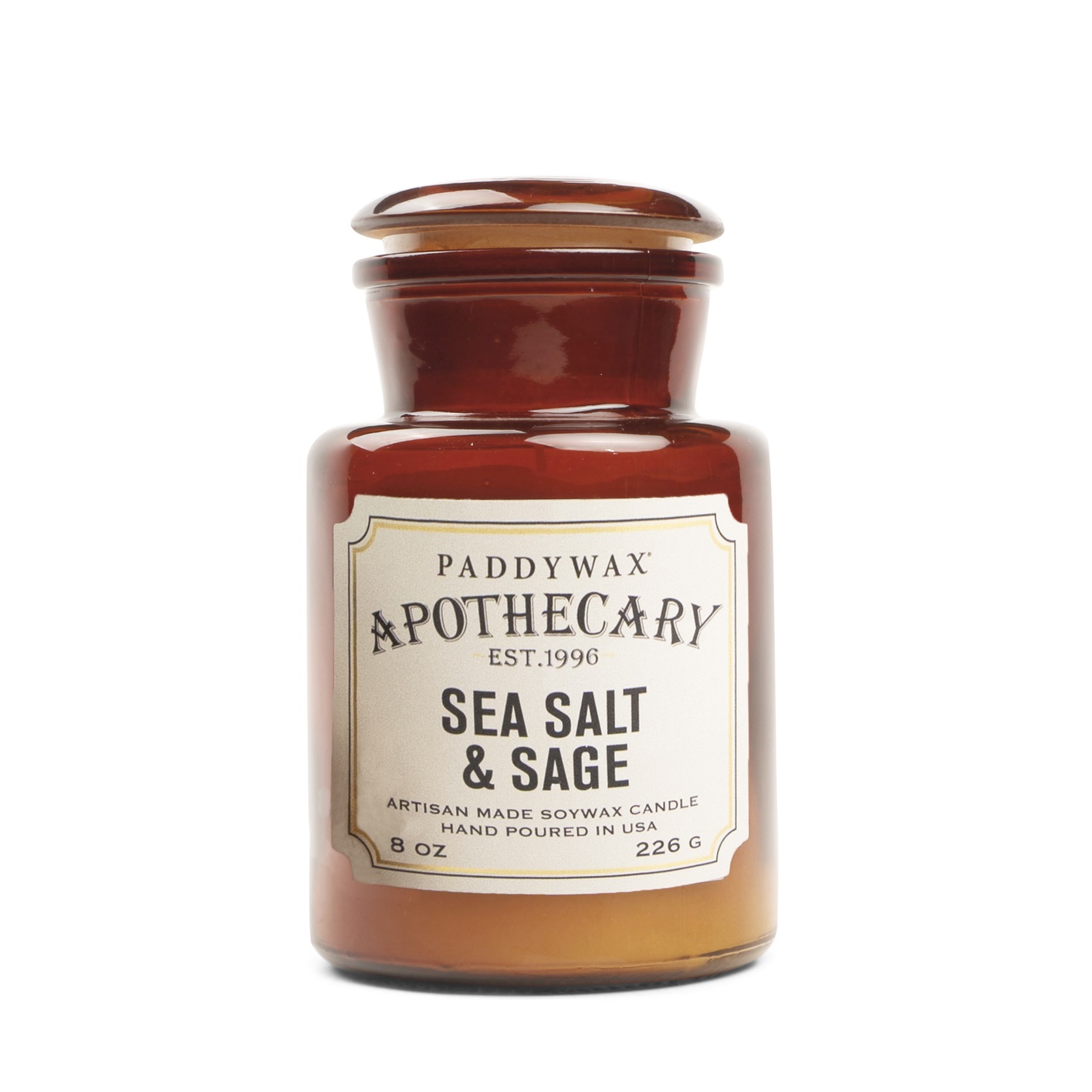 Κερί Apothecary, Sea Salt & Sage 226gr - Paddywax