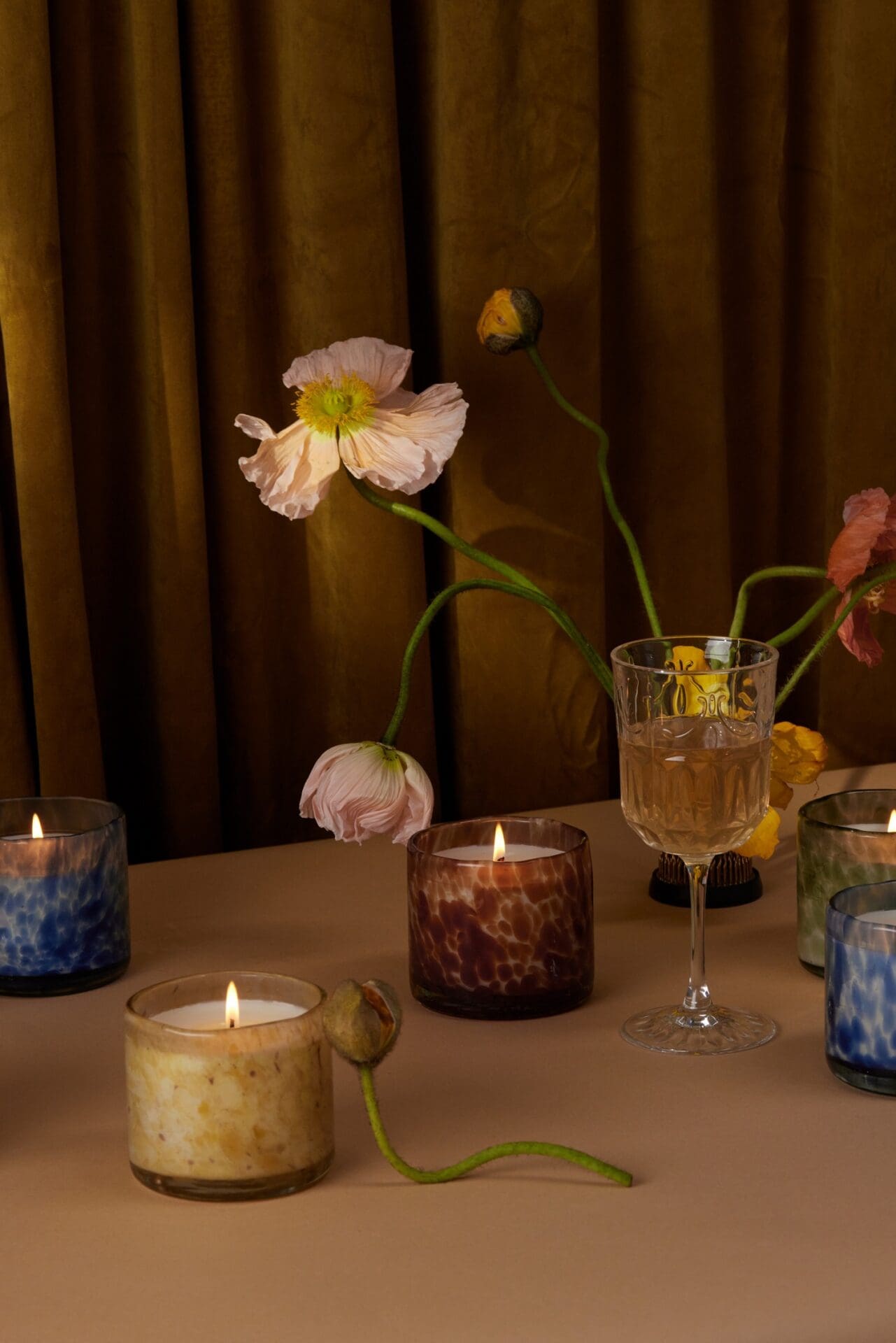 Palo Santo Κερί 226gr σε χειροποίητο γυάλινο δοχείο, Luxe - Paddywax - Image 2