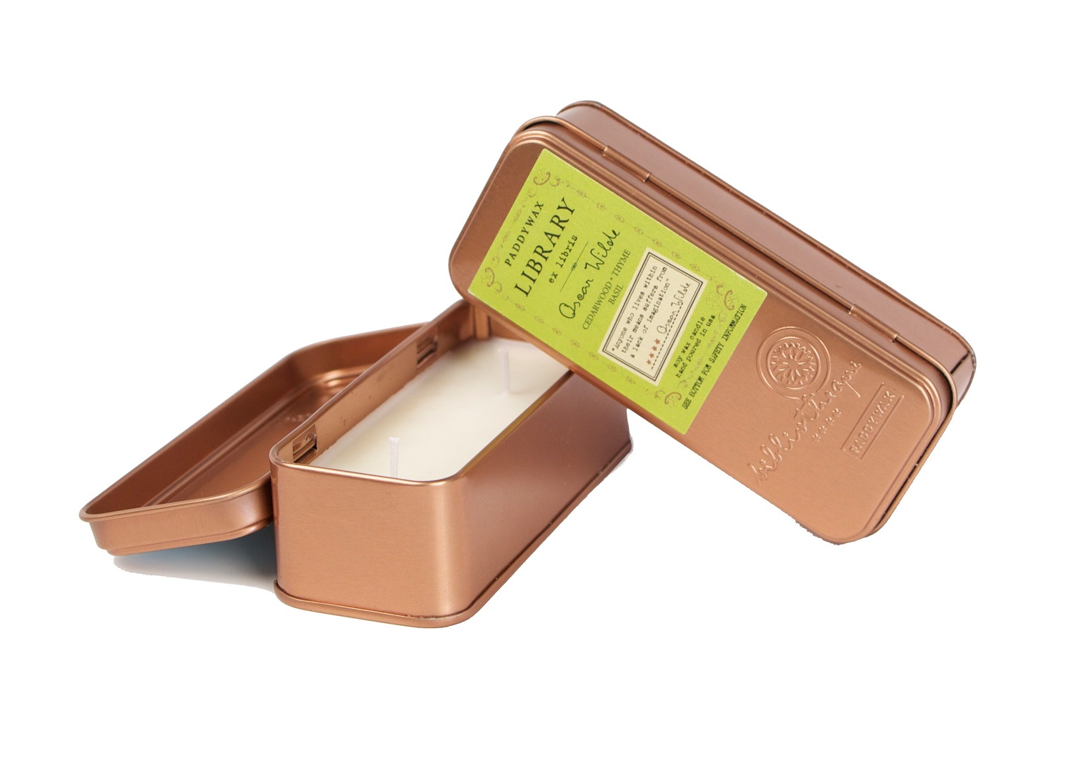 Library Κερί Ταξιδίου, Oscar Wilde 71gr - Paddywax