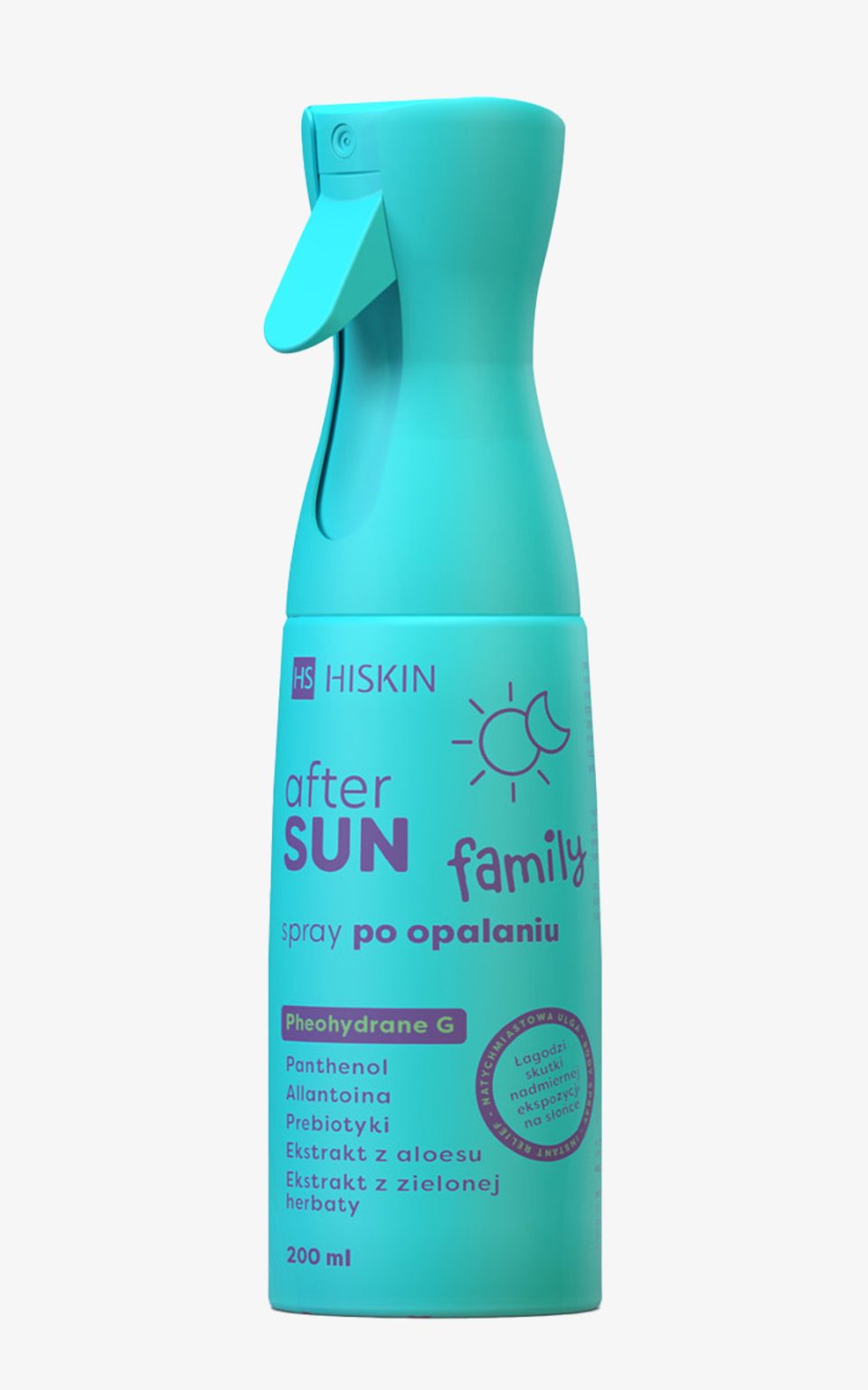 After sun spray – cooling, for the whole family 200ml - Hiskin