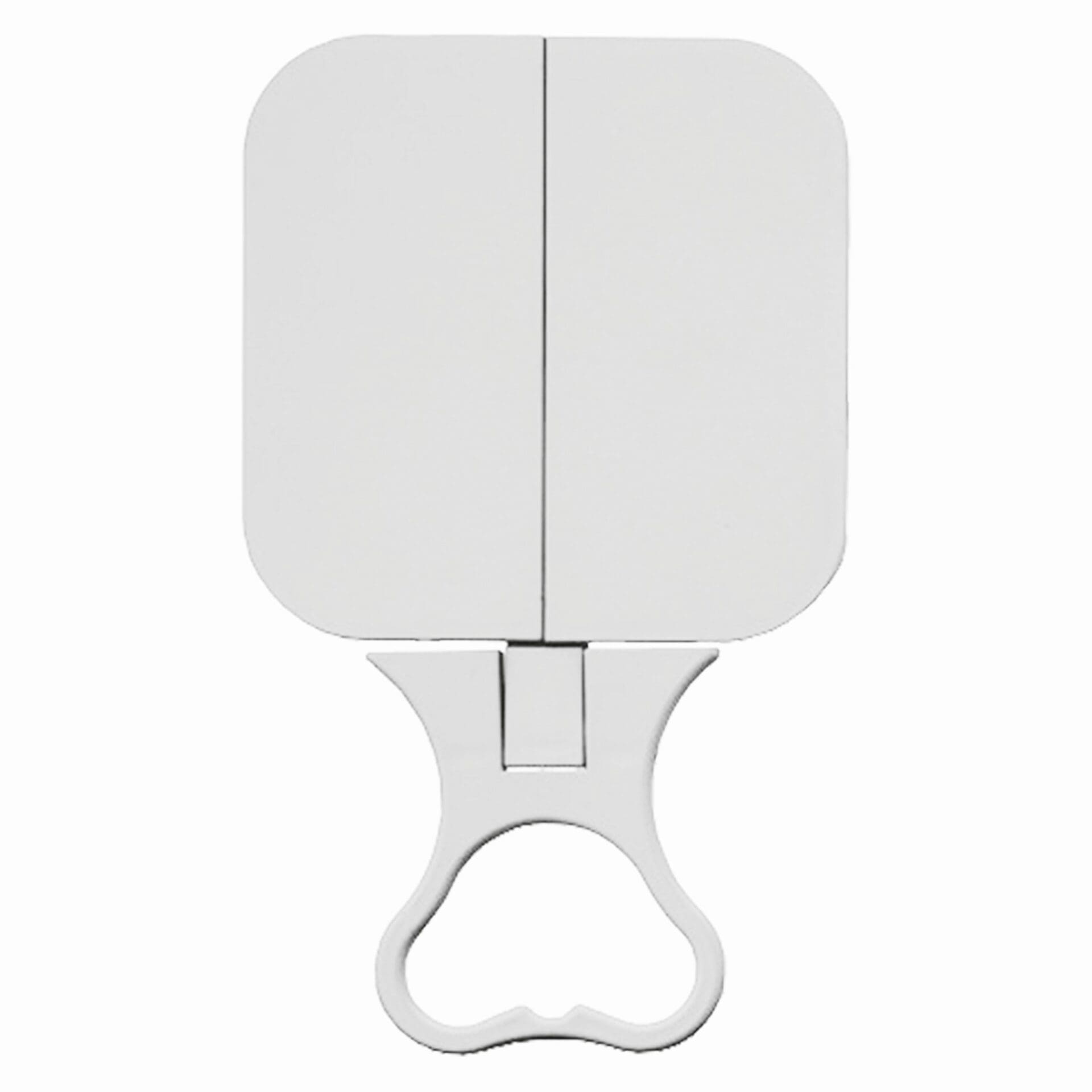 Αναδιπλούμενος, ασημί καθρέφτης ταξιδίου 23x12cm True Image - By Upper Canada