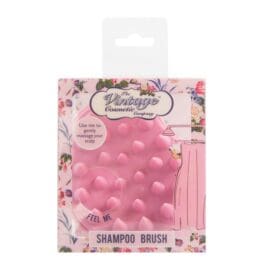 Ροζ βούρτσα σιλικόνης για μασάζ κατά το λούσιμο – By Upper Canada