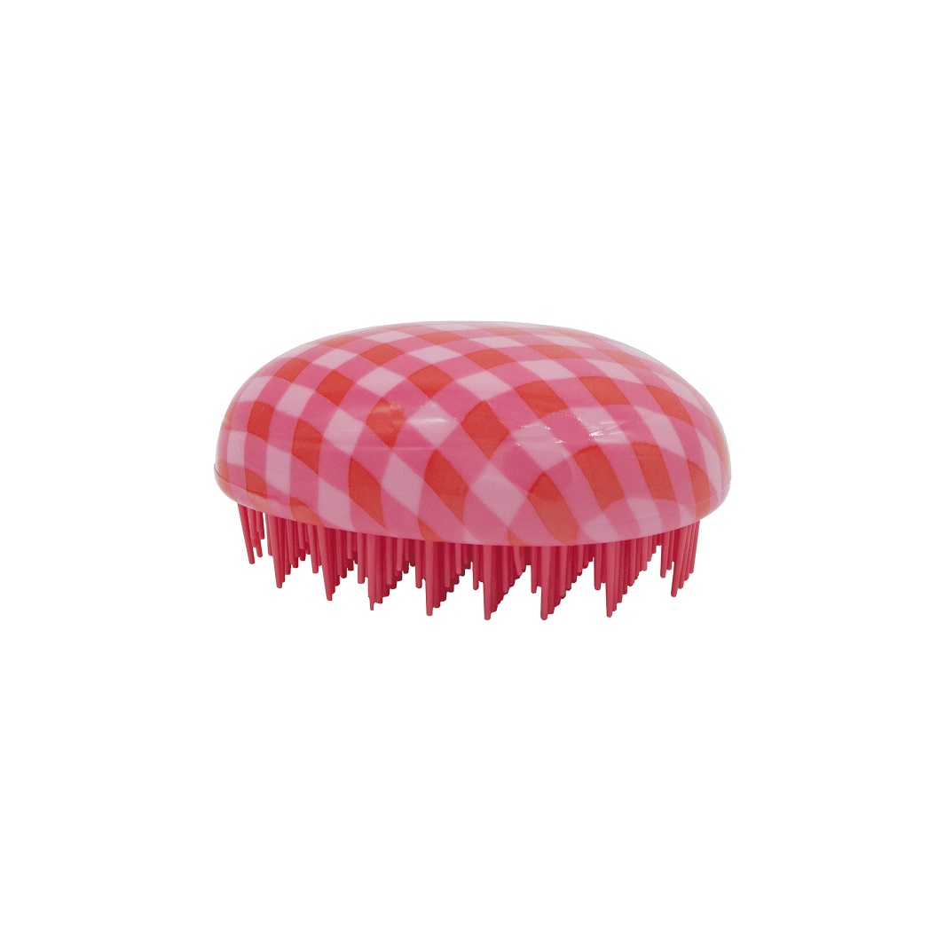 Βούρτσα ξεμπερδέματος μαλλιών, Detangling Brush Blush Gingham - By Upper Canada