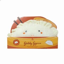 Λούτρινη θερμοφόρα-αρκουδάκι Giddy Gyoza εμποτισμένη με έλαια Λεβάντας 26*16cm – Upper Canada