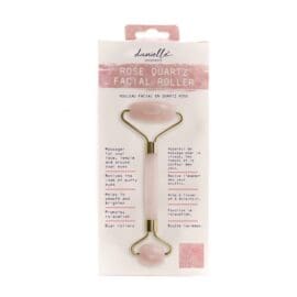 Ροζ ρολό χαλαζία για μασάζ προσώπου – By Upper Canada