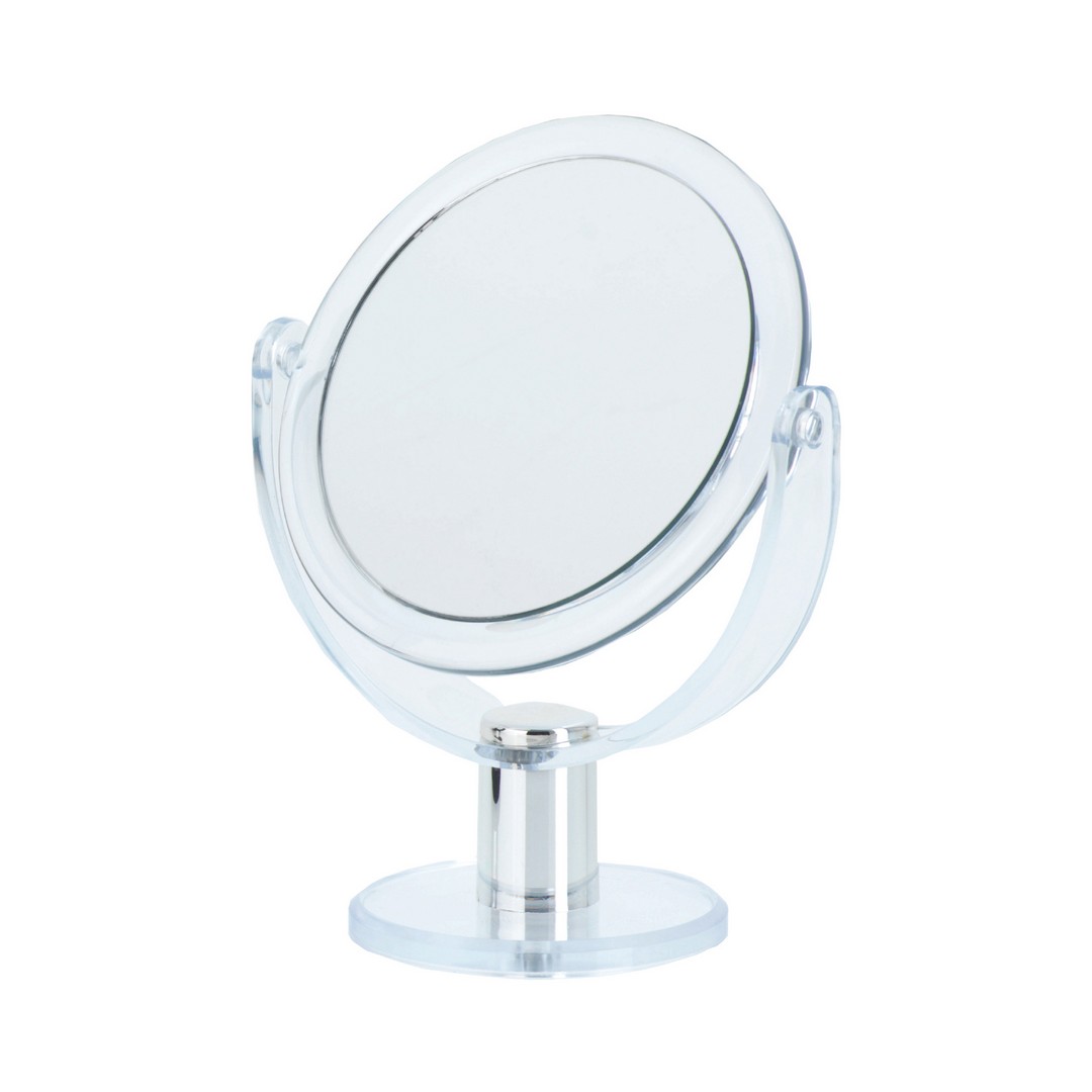 10Χ Μεγεθυντικός περιστρεφόμενος, διάφανος καθρέφτης με βάση, Gold Bow -By Upper Canada