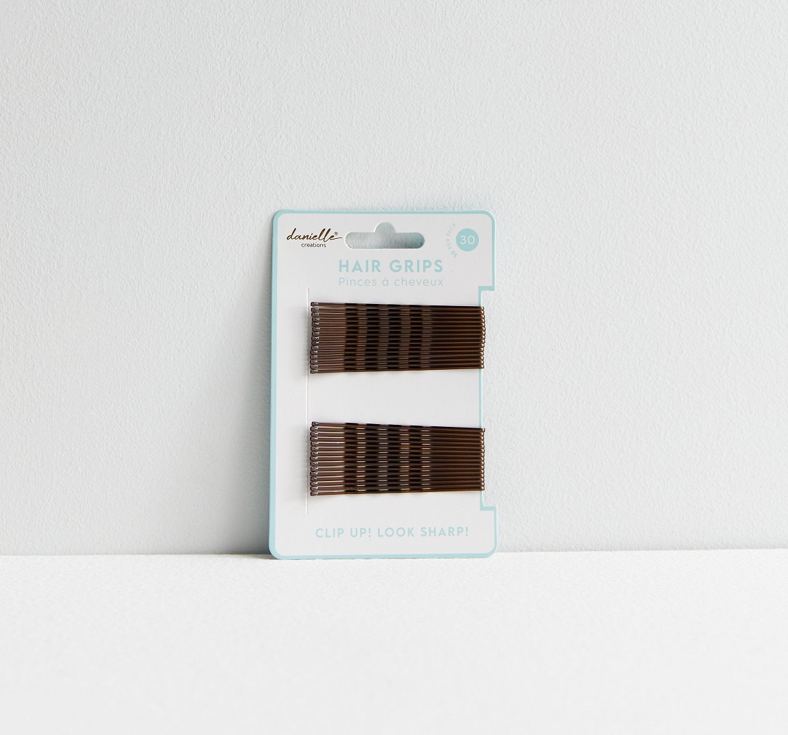 Τσιμπιδάκια μαλλιών μπρονζέ σετ 30 τμχ, Clip up, look sharp! - By Upper Canada