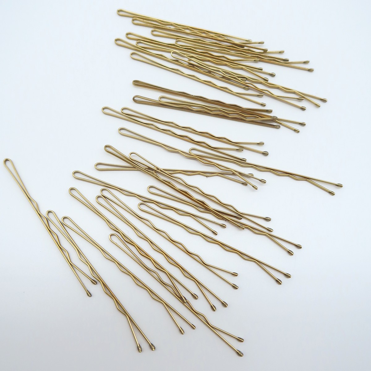 Τσιμπιδάκια μαλλιών χρυσαφένια σετ 30 τμχ, Clip up, look sharp! - By Upper Canada - Image 2