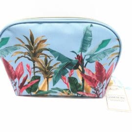 Εμπριμέ-σιέλ νεσεσέρ Botanical Palm Blue 23x23x7cm, Oyster Bag – By Upper Canada