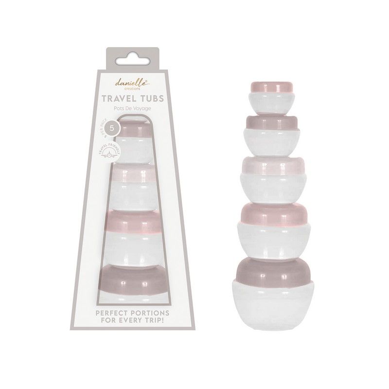 5 Βαζάκια Ταξιδίου Για Κρέμες - By Upper Canada