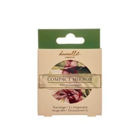 Καθρεφτάκι τσάντας 7.5cm διαμέτρου, Danielle Botanical Cream – By Upper Canada