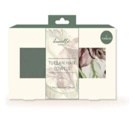 Στε με 2 Hair Turbans, Botanical Cream – By Upper Canada
