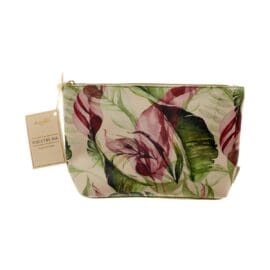 Εμπριμέ Botanical Cream Large Cosmetic Bag 30x18x8cm – By Upper Canada