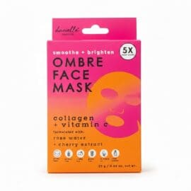 Ombre Σετ με 5 Θρεπτικές Μάσκες Προσώπου με κολλαγόνο &amp; Βιταμίνη C – By Upper Canada