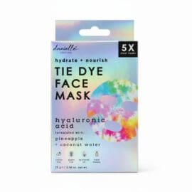 Tie Dye Σετ με 5 Ενυδατικές Μάσκες Προσώπου με Υαλουρονικό οξύ – By Upper Canada