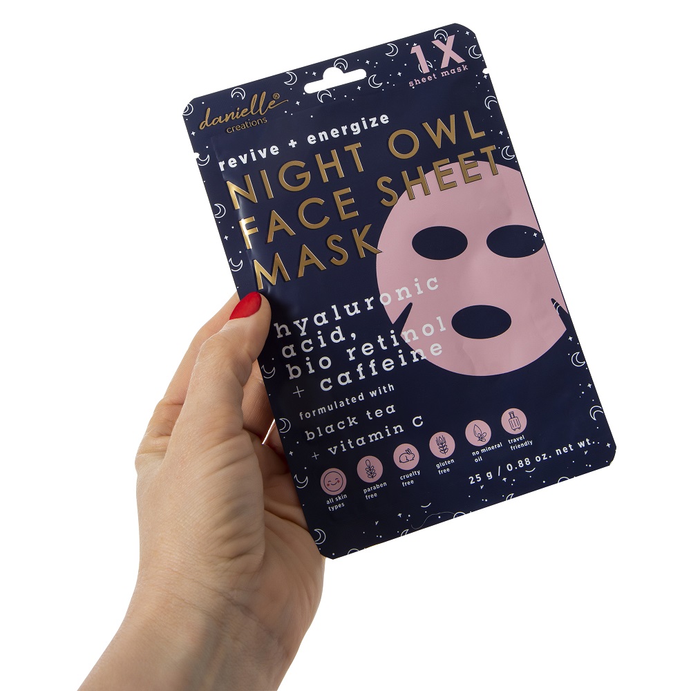 Night Owl Σετ με 5 Μάσκες Προσώπου με βιταμίνη C - By Upper Canada - Image 2
