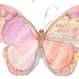 Σετ με 3 Powder Puff σφουγγαράκια μακιγιάζ, Butterfly Makeup Puff Set – By Upper Canada