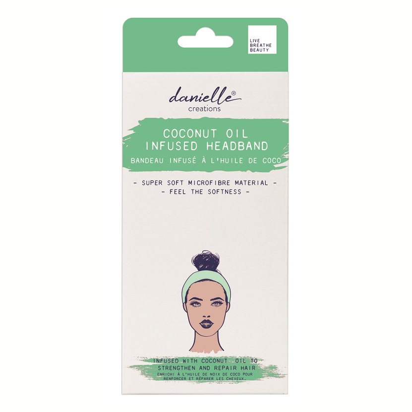 Κορδέλα μαλλιών 12*19cm εμποτισμένη με έλαιο καρύδας - By Upper Canada