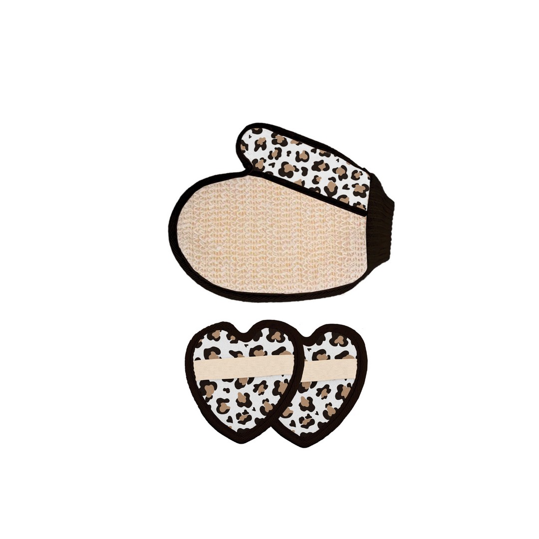 Bath set με γάντια καθαρισμού για το πρόσωπο και το σώμα - By Upper Canada - Image 2