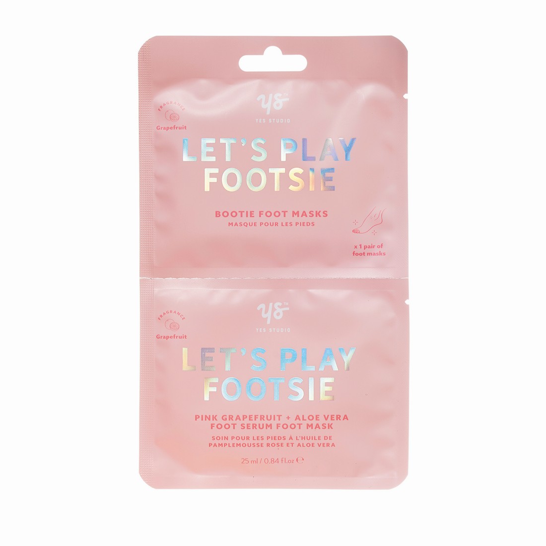 Ζευγάρι μασκών περιποίησης ποδιών με serum 25ml, Let's Play Footsie - By Upper Canada