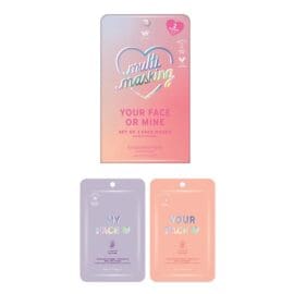 Σετ με 2 μάσκες προσώπου με βιταμίνη C, Your Face Or Mine – By Upper Canada