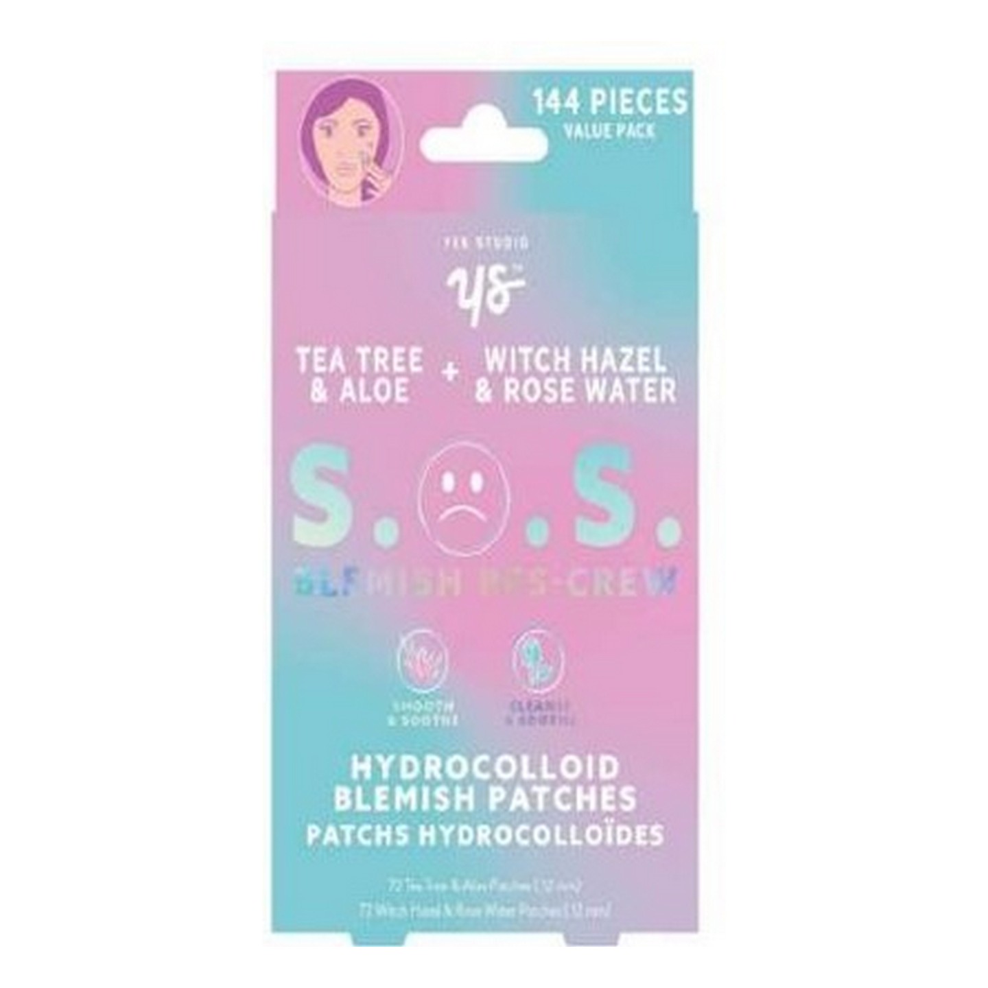 72 Hydrocolloid Blemish Patches για δέρματα με τάση για ακμή - By Upper Canada