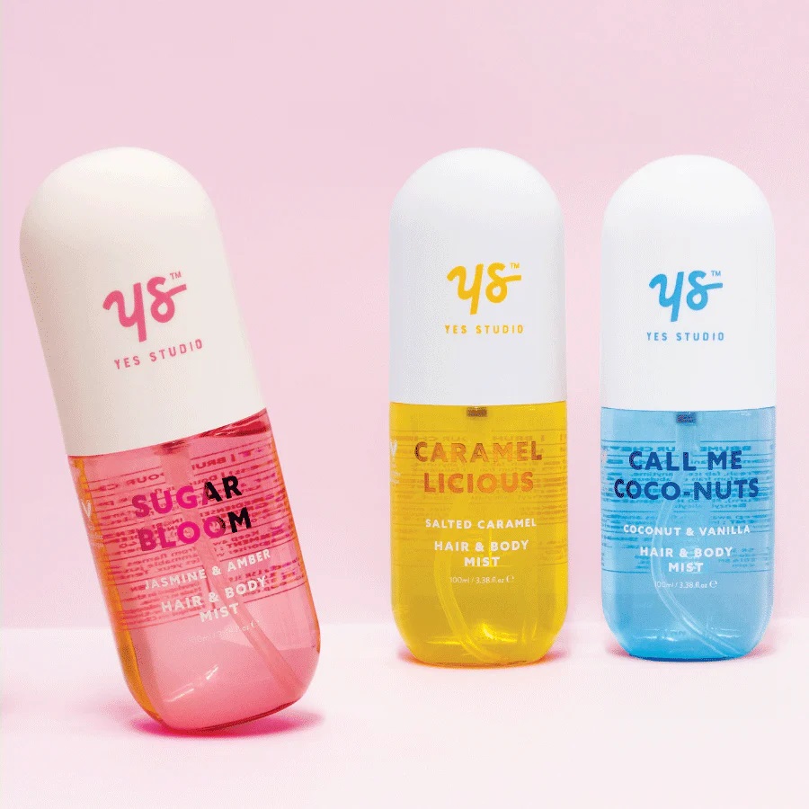 Salted Caramel Mist Μαλλιών & Σώματος 100ml, Yes Studio - By Upper Canada - Image 2