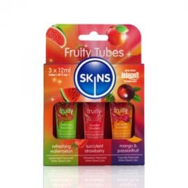 Σωληνάρια Δειγματοληψίας Λιπαντικών Skins 3x12ml Fruity Lubes Skins Sexual Health