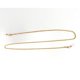 Αλυσίδα Γυαλιών Gold Classic Μεταλλική Farma Bijoux