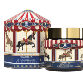 HiSkin Soy Candle 100 ml Vanilla Caramel  | Κερί Σόγιας Βανίλια & Καραμέλα